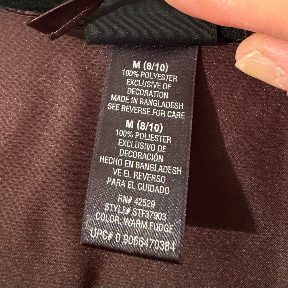 Secret Treasures Brown Robe M - Picture 8 of 12